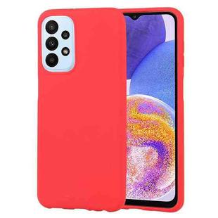 For Samsung Galaxy A23 GOOSPERY SOFT FEELING Liquid TPU Phone Case(Red)