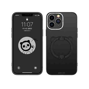 Bear Holder Phone Case For iPhone 12 Pro Max(Black)
