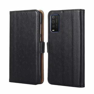 For TCL 205 Ostrich Texture Flip Leather Phone Case(Black)