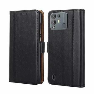 For Blackview A55 Pro Ostrich Texture Flip Leather Phone Case(Black)