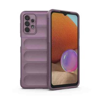 For Samsung Galaxy A32 5G Magic Shield TPU + Flannel Phone Case(Purple)