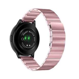 For Samsung Galaxy Watch4 40mm / 44mm Magnetic Steel Watch Band(Pink)