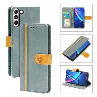 For Samsung Galaxy S21+ 5G Skin Feel Leather Wallet Phone Case(Grey)