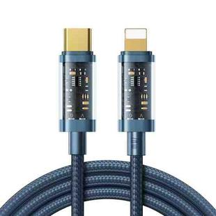 JOYROOM S-CL020A12 USB-C / Type-C to 8 Pin 20W Sync Data Cable, Cable Length:1.2m(Blue)