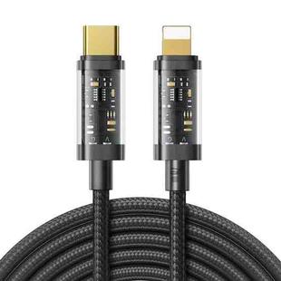 JOYROOM S-CL020A20 USB-C / Type-C to 8 Pin 20W Sync Data Cable, Cable Length:2m(Black)