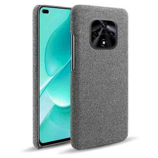 For Huawei nova 9Z 5G Cloth Coated Hard Plastic Phone Case(Grey)