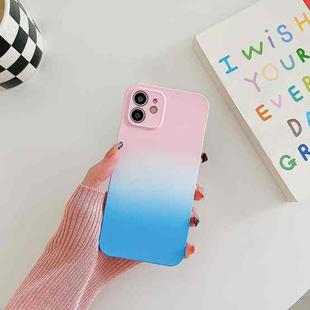 For iPhone 12 Gradient PP Phone Case(Blue)