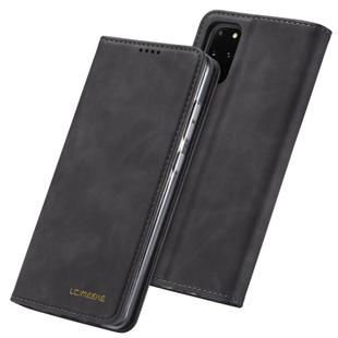 For Galaxy S20 LC.IMEEKE LC-002 Series Skin Hand Feeling PU + TPU Horizontal Flip Leather Case with Holder & Card Slot & Wallet(Black)