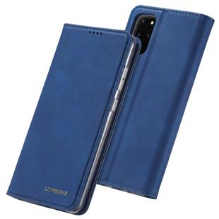 For Galaxy S20 LC.IMEEKE LC-002 Series Skin Hand Feeling PU + TPU Horizontal Flip Leather Case with Holder & Card Slot & Wallet(Blue)