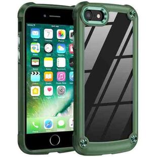 For iPhone SE 2022 / SE 2020 / 8 / 7 TPU + PC Lens Protection Phone Case(Green)