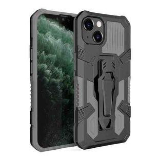 For iPhone 14 Machine Armor Warrior PC + TPU Phone Case (Grey)