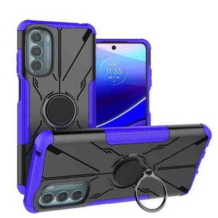 For Motorola Moto G Stylus 5G 2022 Armor Bear Shockproof PC + TPU Phone Case(Purple)
