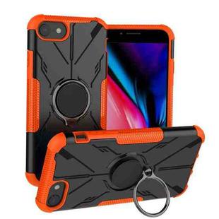 For iPhone SE 2022 / 8 / 7 Armor Bear Shockproof PC + TPU Phone Case(Orange)
