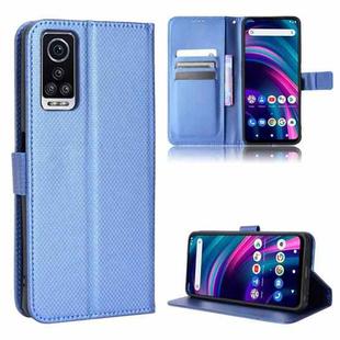 For BLU G91 Max Diamond Texture Leather Phone Case(Blue)