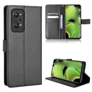 For OPPO Realme GT Neo 3T/GT Neo2/GT2 Diamond Texture Leather Phone Case(Black)