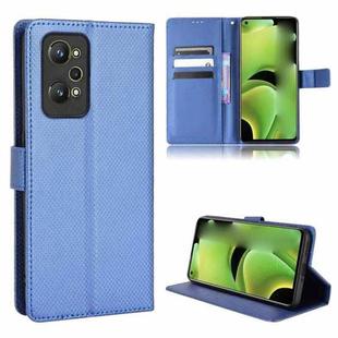For OPPO Realme GT Neo 3T/GT Neo2/GT2 Diamond Texture Leather Phone Case(Blue)