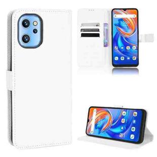 For UMIDIGI A13 / A13 Pro / A13S Diamond Texture Leather Phone Case(White)