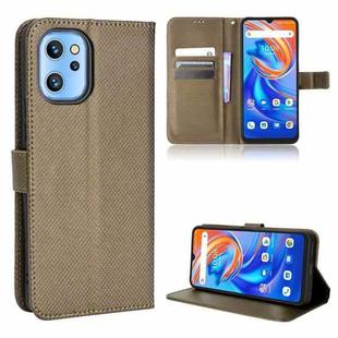 For UMIDIGI A13 / A13 Pro / A13S Diamond Texture Leather Phone Case(Brown)