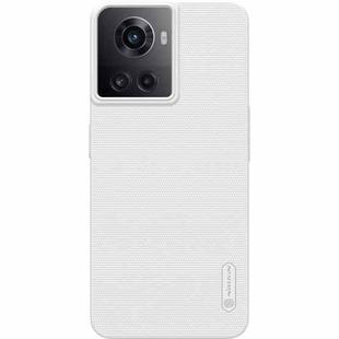 For OnePlus Ace 5G/10R 5G NILLKIN Frosted PC Phone Case(White)