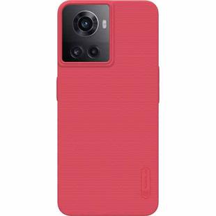 For OnePlus Ace 5G/10R 5G NILLKIN Frosted PC Phone Case(Red)