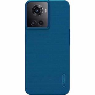 For OnePlus Ace 5G/10R 5G NILLKIN Frosted PC Phone Case(Blue)