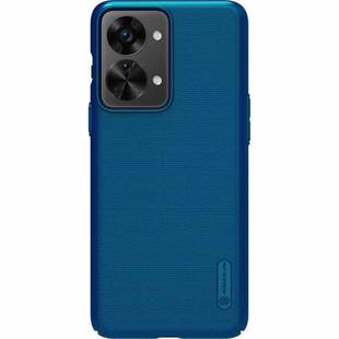For OnePlus Nord 2T 5G NILLKIN Frosted PC Phone Case(Blue)