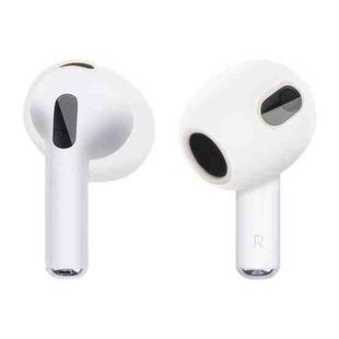 Ear Cap Silicone Protective Case for AirPods 3(White)