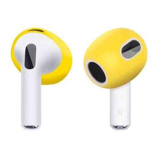 Ear Cap Silicone Protective Case for AirPods 3(Yellow)
