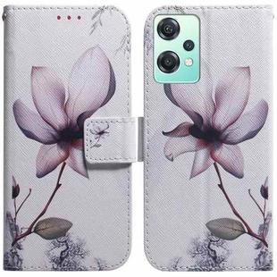 For OnePlus Nord CE 2 Lite 5G Coloured Drawing Leather Phone Case(Magnolia Flower)