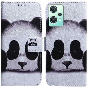 For OnePlus Nord CE 2 Lite 5G Coloured Drawing Leather Phone Case(Panda)