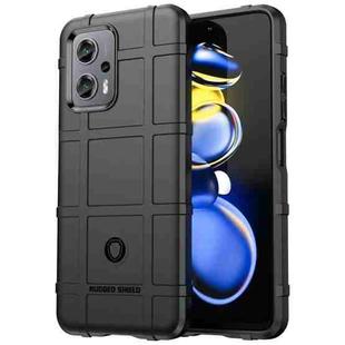 For Xiaomi Redmi Note 11T Pro 5G Full Coverage Shockproof TPU Phone Case(Black)
