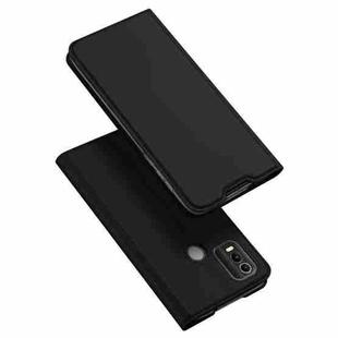 For Nokia C21 Plus DUX DUCIS Skin Pro Series PU + TPU Leather Phone Case(Black)