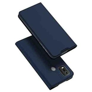 For Nokia C21 Plus DUX DUCIS Skin Pro Series PU + TPU Leather Phone Case(Blue)