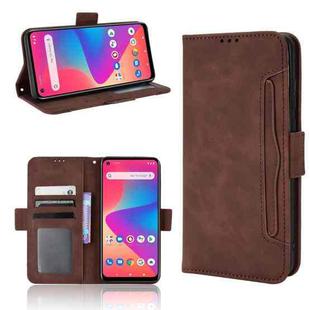 For BLU G71 Skin Feel Calf Pattern Leather Phone Case(Brown)