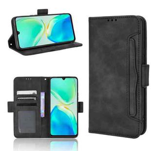 For vivo S15e 5G Skin Feel Calf Pattern Leather Phone Case(Black)