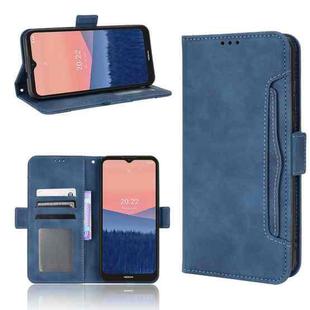 For Nokia C21 Skin Feel Calf Pattern Leather Phone Case(Blue)