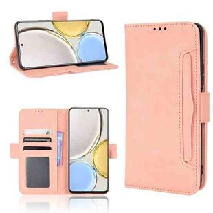For Honor X9 5G / Magic4 Lite Skin Feel Calf Pattern Leather Phone Case(Pink)