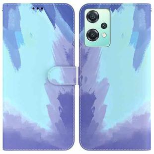 For OnePlus Nord CE 2 Lite 5G Watercolor Pattern Horizontal Flip Leather Phone Case(Winter Snow)