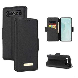 For Meizu 17 / 17 Pro MUXMA MX115 Cross Texture Oil Edge Flip Leather Phone Case(Black)