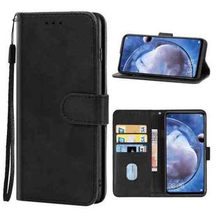 For Huawei nova 5z Leather Phone Case(Black)