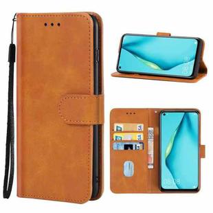 For Huawei P40 Lite / nova 6 SE / nova 7i Leather Phone Case(Brown)