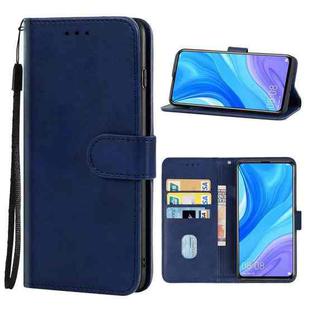For Huawei Y9s Leather Phone Case(Blue)