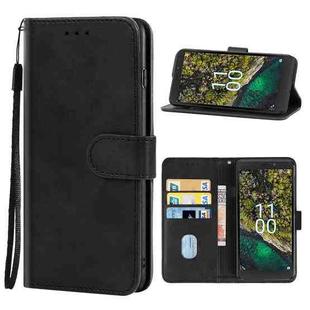 For Nokia C100 Leather Phone Case(Black)