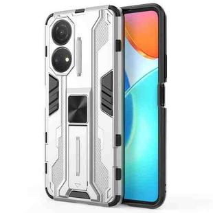 For Honor Play 30 Plus Supersonic PC + TPU Shock-proof Protective Phone Case(Silver)