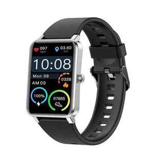 ZX18 1.57 inch HD Screen Smart Watch, Support Heart Rate Monitoring/Blood Oxygen Monitoring(Silver)
