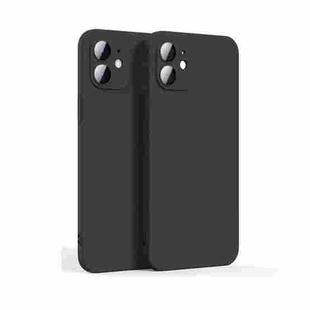 Lens Glass Film Liquid State Phone Case For iPhone 11(Black)