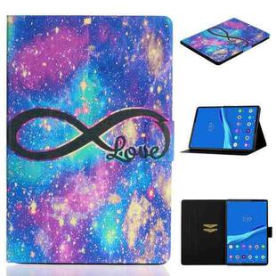 For Lenovo Tab M10 Plus 10.6 3rd Gen 2022 Voltage Coloured Drawing Smart Leather Tablet Case(LOVE)