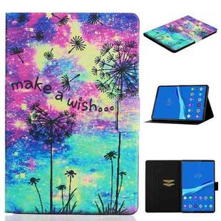 For Lenovo Tab M10 3rd Gen Voltage Coloured Drawing Smart Leather Tablet Case(Dandelion)