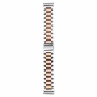 For Fitbit Versa 4/Sense 2/Versa 3/Sense 3 Beads Stainless Steel Watch Band