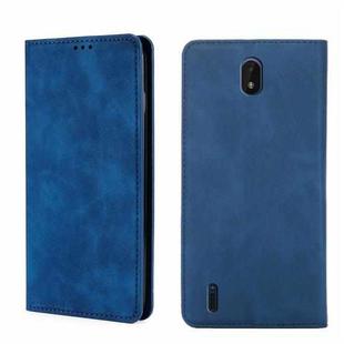 For Nokia C01 Plus/C1 2nd Editon Skin Feel Magnetic Horizontal Flip Leather Phone Case(Blue)